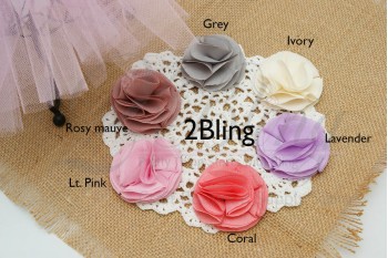 Round ball rose - 5.5 cm, Pack of 3